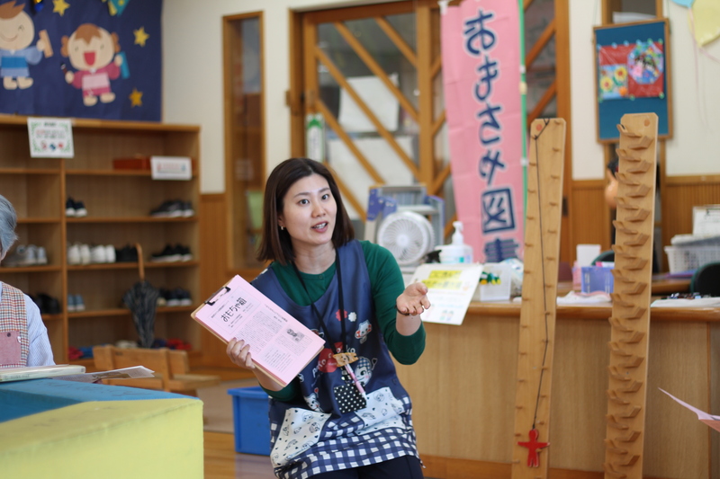 安田 佐代　仕事風景